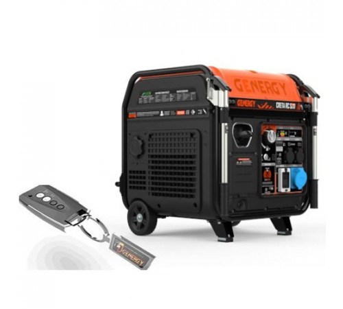 Генератор інверторний бензиновий GENERGY CRETA SILENT RC 7,5 кВт