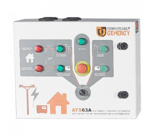 Блок автоматичного введення резерву для генератора GENERGY 630А