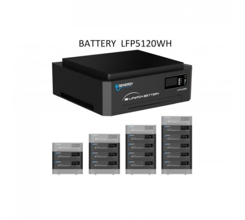 Акумулятор для накопичення енергії GENERGY LFP-5120W 5120 Вт