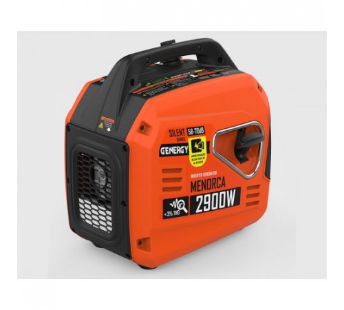 Генератор інверторний бензиновий GENERGY MENORCA III RC 2,9 кВт