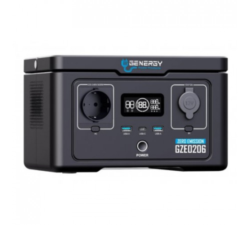 Зарядна станція GENERGY ZERO GZE-0206 256 Вт/год
