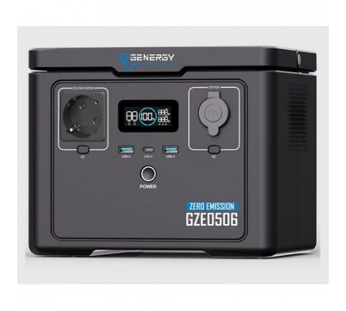 Зарядна станція GENERGY ZERO GZE-0506 512 Вт/год