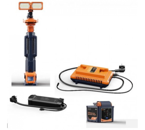 Світлова щогла акумуляторна GENERGY LED TOWER DIRECT 200 12000Лм 2,3 м