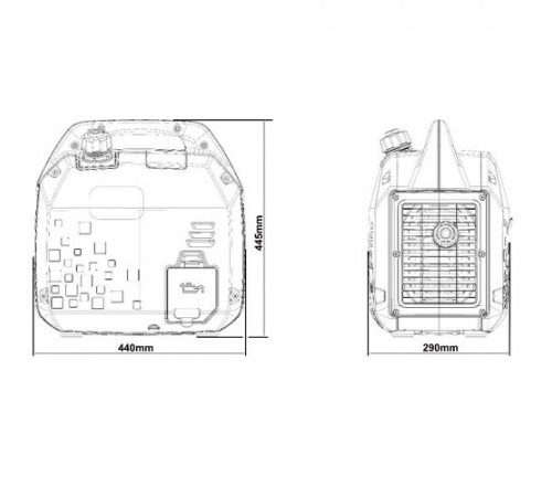 Генератор інверторний бензиновий GENERGY TURBO 2000I RC 2 кВт