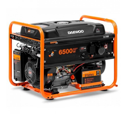 Генератор бензиновий DAEWOO GDA-7500E 6,5 кВт
