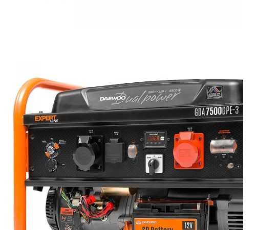 Генератор бензиновий DAEWOO GDA-7500DPE-3 6,5 кВт