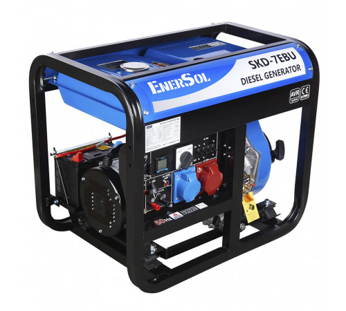 Генератор дизельний EnerSol SKD-7EBU
