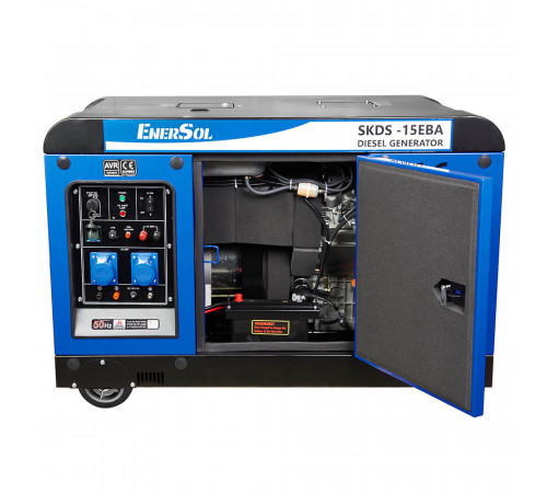 Генератор дизельний EnerSol SKDS-15EBA