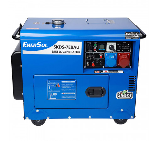Генератор дизельний EnerSol SKDS-7EBAU