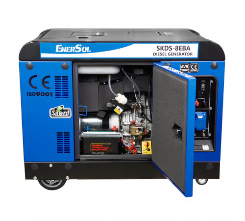 Генератор дизельний EnerSol SKDS-8EBA
