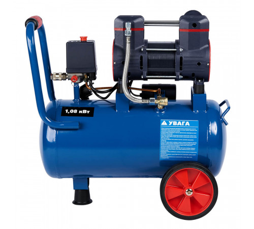 Компресор повітряний безмасляний EnerSol ES-AC285-24-2OF