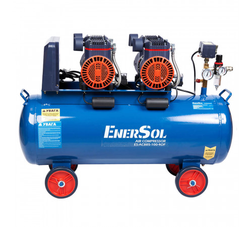 Компресор повітряний безмасляний EnerSol ES-AC885-100-4OF