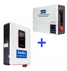 Інвертор гібридний EnerSol EHI-SUNONECO6.2KW+EB-SK-51.2V100Ah