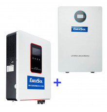Інвертор гібридний EnerSol EHI-SUNONECO6.2KW+EB-SK-51.2V200Ah