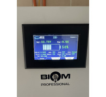Акумуляторна батарея Biom Professional BALFP-512300-V2 48В (51.2В) 15кВтч з автоматами на корпусі та новим великим сенсорним екраном