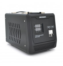 Стабілізатор напруги релейный Green Wave Mauser 3000VA (2100Вт), клемні колодки, DC140-260V, AC220±8%, BOX