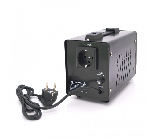 Стабилизатор напряжения релейный Green Wave Mauser 1500VA (1050Вт), 1xShuko, DC140-260V, AC220±8%, BOX, Q4