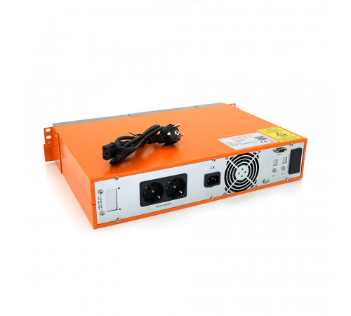 ДБЖ з правильною синусоїдою ONLINE MAKELSAN PowerPack Se-RT-1kVA-LCD, 1000VA (900Вт), 24В, Вбудована батарея 12V 7Ah х2шт, (545*592*198), 12.5кг, Q1