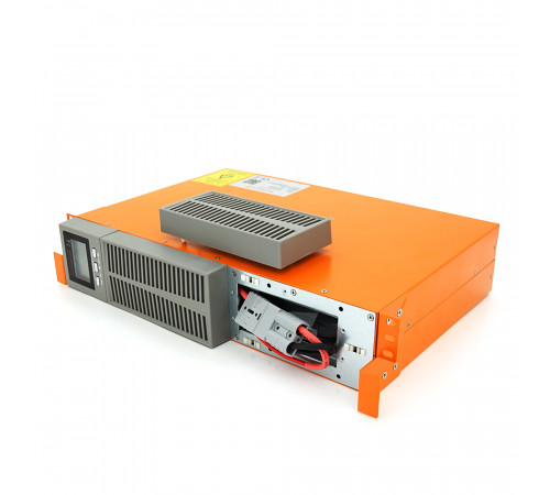 ДБЖ з правильною синусоїдою ONLINE MAKELSAN PowerPack Se-RT-1kVA-LCD, 1000VA (900Вт), 24В, Вбудована батарея 12V 7Ah х2шт, (545*592*198), 12.5кг, Q1