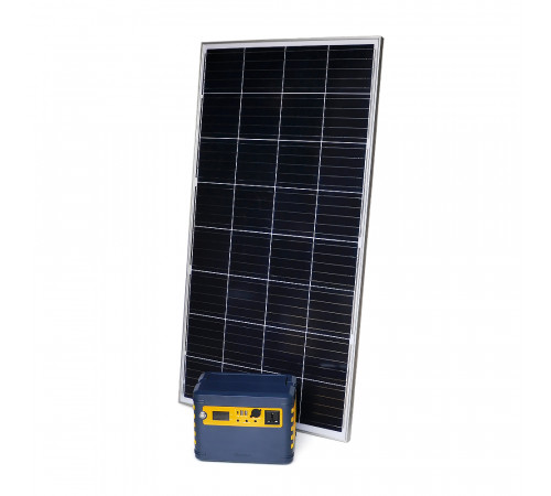 Портативная станция BRAZZERS BRPRS-1024W+POLY Solar panel 160W, AC/220v/1.1kw Pure sine wave +DC:3x12V/2A+USB:5V/2A, 9V/2A +Type-C: 5V/2A，9V/2A，12V/2A