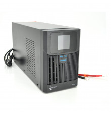 ДБЖ з правильною синусоїдою RITAR RTSW-1500 LCD (1000Вт), 24В, під зовнішній АКБ, Q1 (500*245*350) 14,9 кг (400*145*210)