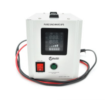 ДБЖ з правильною синусоїдою Europower PSW-EPW500TW12 (300 Вт) 5/10А, під зовнішню АКБ 12В , Q4 (300*198*235) 4,25 кг (235*145*180)