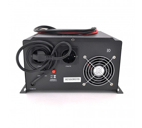 ДБЖ з правильною синусоїдою Europower PSW-EP2000WM24 (Потужність 1400 Вт) 20А, настінний, під зовнішню АКБ 24В, Q1