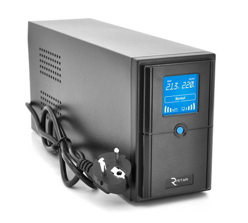 ДБЖ Ritar E-RTM1200 (720W) ELF-D, LCD, AVR, 3st, 3xSCHUKO socket, 2x12V7Ah, metal Case. Q2 (405*195*285) 10.2 кг (340*120*190) ДБЖ Ritar E-RTM1200 (720W) ELF-D, LCD, AVR, 3st, 3xSCHUKO socket, 2x12V7Ah, metal Case. Q2 (405*195*285) 10.2 кг (340*120*190)