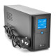 ДБЖ Ritar E-RTM500 (300W) ELF-D, LCD, AVR, 2st, 2xSCHUKO socket, 1x12V7Ah, metal Case. Q4 (370*130*210) 4.8 кг (310*85*140)