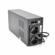 ДБЖ Ritar E-RTM650L-U (390W) ELF-L, LED, AVR, 2st, USB, 2xSCHUKO socket, 1x12V7Ah, metal Case Q4 (370*130*210) 4,8 кг (310*85*140)