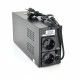 ДБЖ Ritar E-RTM500 (300W) ELF-L, LED, AVR, 2st, 2xSCHUKO socket, 1x12V7Ah, metal Case. Q4 (365*130*210) 4,8 кг (310*85*140)