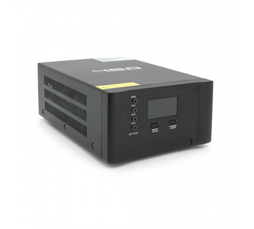 ДБЖ з правильною синусоїдою Patriot NB50112 (500Вт), 12В, струм заряду до 15А, під зовнішній АКБ (AGM/Gel), РК дисплей, Q2