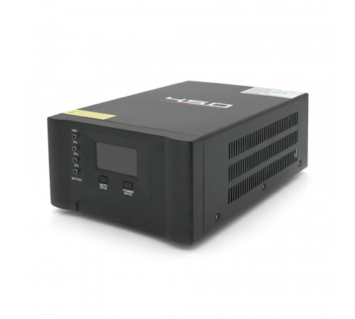 ДБЖ з правильною синусоїдою Patriot NB50112 (500Вт), 12В, струм заряду до 15А, під зовнішній АКБ (AGM/Gel), РК дисплей, Q2