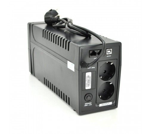 ДБЖ Ritar RTP600L-U (360W) Proxima-L, LED, AVR, 2st, USB, 2xSCHUKO socket, 1x12V7Ah, plastik Case ( 340 x 140 X 205) Q4