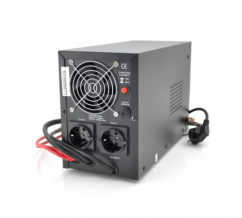 ДБЖ з правильною синусоїдою Europower PSW-EPB2000TW24 (Потужність 1400 Вт) 20А, під зовнішню АКБ 24В, Q2