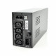 ДБЖ Ritar RTP600L-UX-IEC (360W) Proxima-L, LED, AVR, 3st, USB, 4xIEC-320 C14, 145-290Vac, 1x12V7Ah, plastik Case (314 x 97 X 143) 4,6 кг Q4