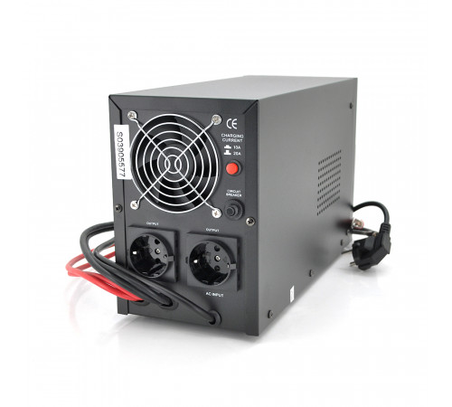 ДБЖ з правильною синусоїдою Europower PSW-EPB1500TW24 (1050 Вт) 10 / 20А, під зовнішню АКБ 24В (415*208*283) 8,95 кг (346*145*220), Q2