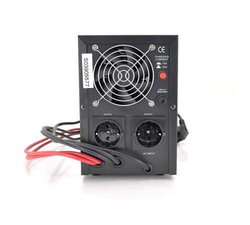 ДБЖ з правильною синусоїдою Europower PSW-EPB1500TW24 (1050 Вт) 10 / 20А, під зовнішню АКБ 24В (415*208*283) 8,95 кг (346*145*220), Q2