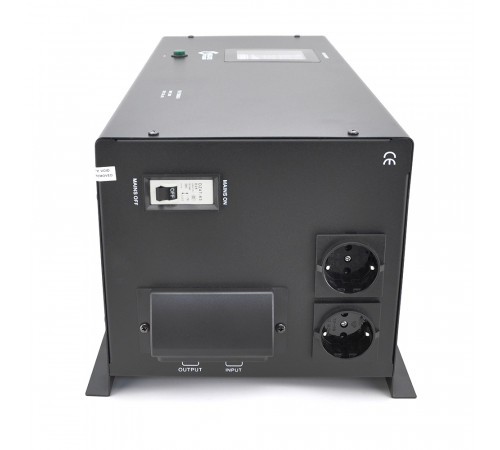 ДБЖ з правильною синусоїдою Europower PSW-EP3000WM24 (2100 Вт) 20А, настінний, під зовнішню АКБ 24В, Q1 640*335*325 19,9 кг