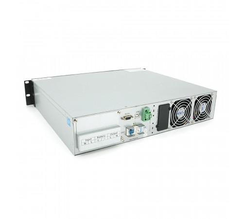 ИБП з правильною синусоїдою ONLINE Ritar RT-6KL-LCD, RACK 6000VA (5400Вт), 192В, Струм макс. 5A, під зовнішній АКБ, (482*600*130)