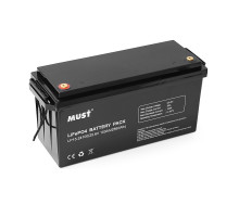 Акумуляторна батарея Must LiFePO4 LP15-24100 25.6V 100Ah, 2,56kWh, BMS50A@4S, 6000 cycles, 522x240x218, 23kg