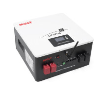 Акумуляторна батарея Must LiFePO4 LP16-24200 25.6V 200Ah, 5,12kWh, BMS100A@8S, CAN2.0/RS232/RS485, 6000 cycles, 486x442x250,44kg