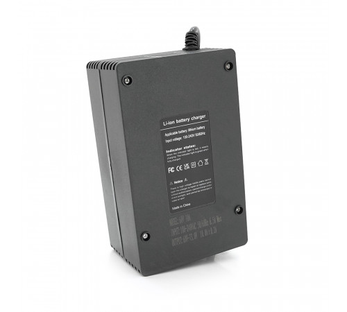 Зарядное устройство для аккумуляторов LiFePo4 60V(73V),20S,10A,750W, индикация, 220х122х86mm, 1.5kg