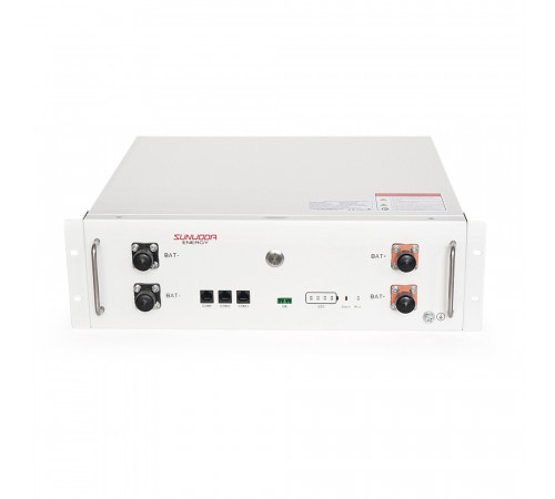 Акумуляторна батарея SUNWODA ATRIX-5 Lithium-Ion 51,2V 100Аh 5kWh,(100A /100A) CAN 2.0/RS485, 482x135x433mm, 45kg (без кабелiв)