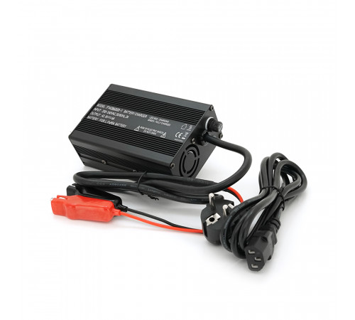 Зарядное устройство для аккумуляторов LiFePo4 36V(43.8V),12S,6A,крокодилы,135x90x50mm