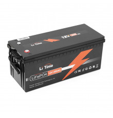 Акумуляторна батарея LiFePO4 Litime 12V 200Ah, 2560Wh, BMS 100A, 532*207*215мм