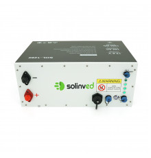 Акумуляторна батарея SOLINVED LiFePO4 12,8V 100Ah, 360x140x250mm, Black, 12.5kg