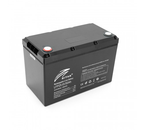 Акумуляторна батарея Ritar LiFePO4 25.6V 50Ah (330 x172 х 214) Q1