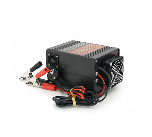 Пуско-зарядне ЗУ РОБОТ-60 для акумуляторів 12/24V (5-600Ah) (MF, WET, AGM, GEL, CA/CA), 160-245V, Струм заряду 40А, крокодили в комплекті