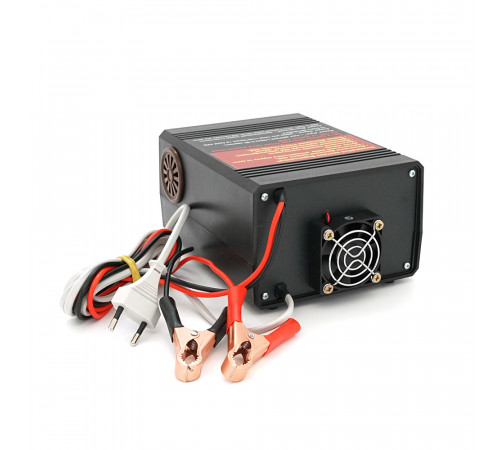 Пуско-зарядное ЗУ РОБОТ-30 для аккумуляторов 12/24V (1-400Ah) (MF, WET, AGM, GEL, CA/CA), 160-245V, Ток заряда 20А, крокодилы в комплекте